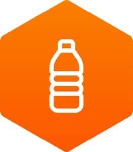 Plastic bottle icon