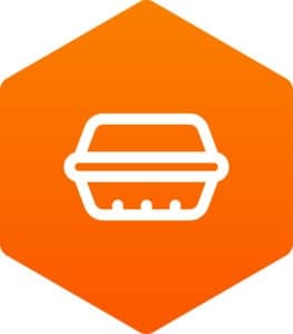 Plastic container icon