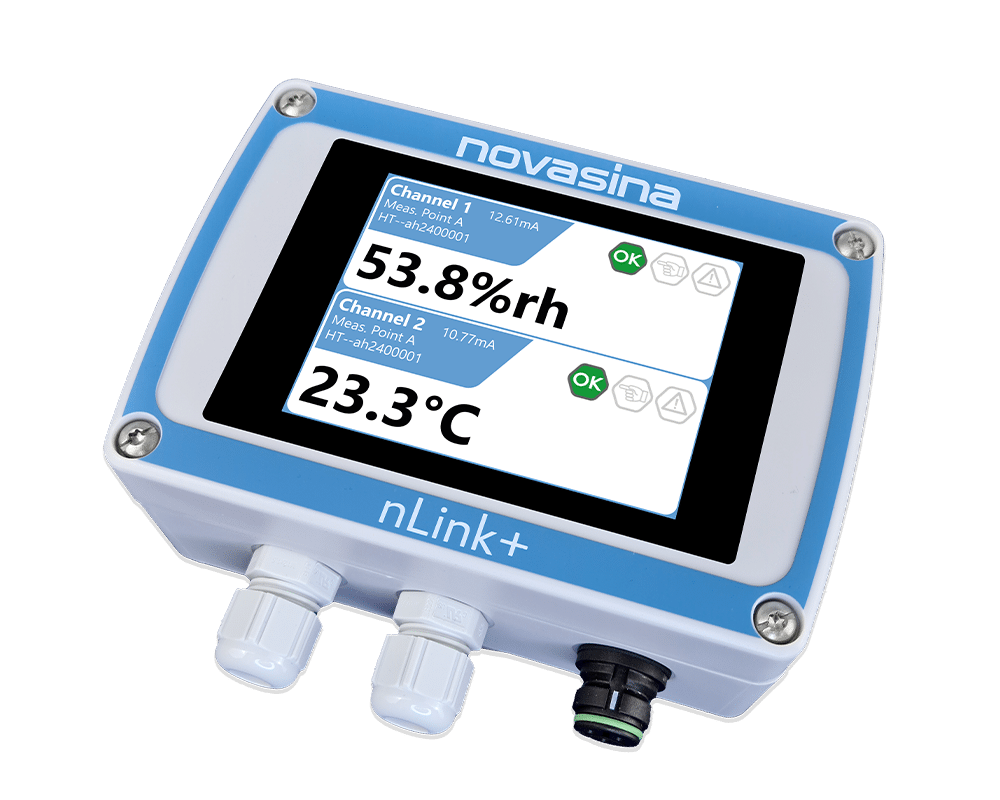 Humidity & Temperature Transmitter | nLink+ DI AS Analog (Novasina)